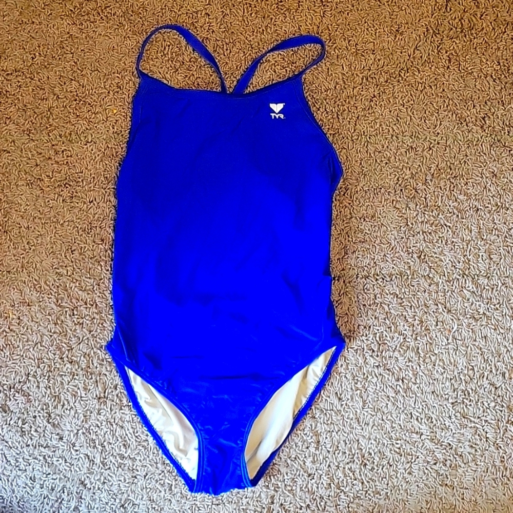 TYR Royal Blue One-Piece Swimsuit